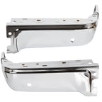 Set of 2 Chrome Rear Bumper End Caps for Ford F-150 (2009–2014)