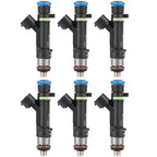 Set of 6 Fuel Injectors for Mitsubishi Outlander (2007–2013)