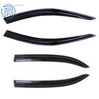 Set of 4 Window Visors for Toyota Corolla (2003-2008) 3D Wavy Design