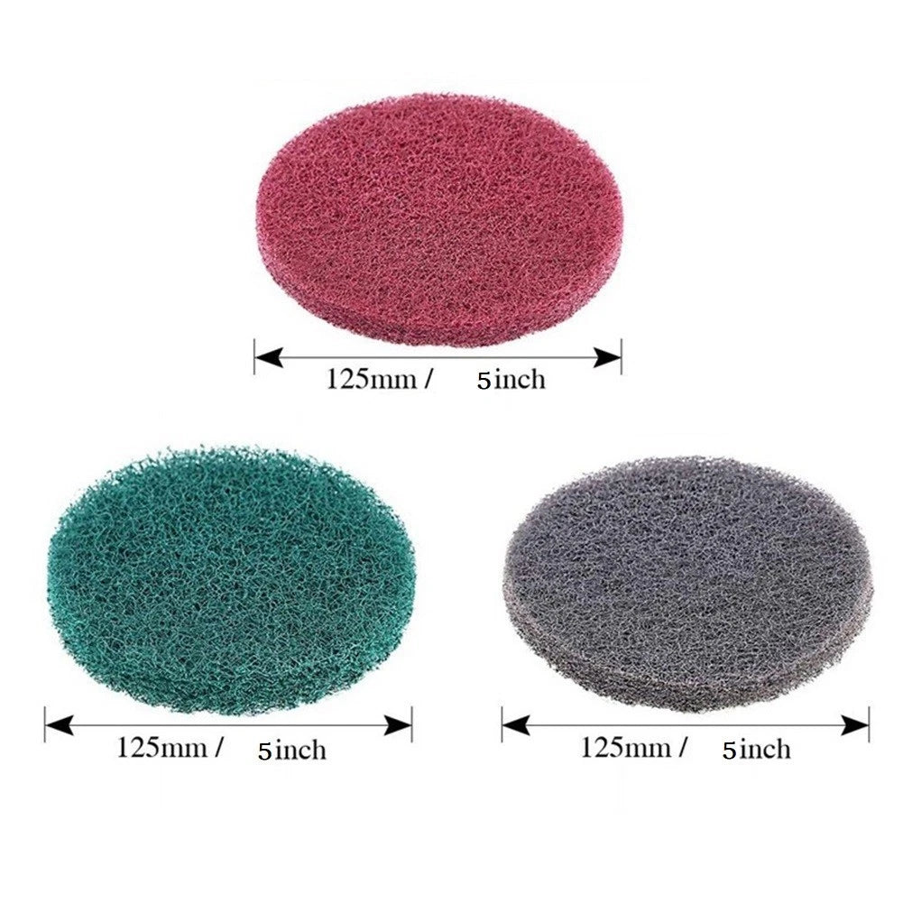 Set of 4 Polishing Pads for Machinery Maintenance