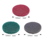 Set of 4 Polishing Pads for Machinery Maintenance