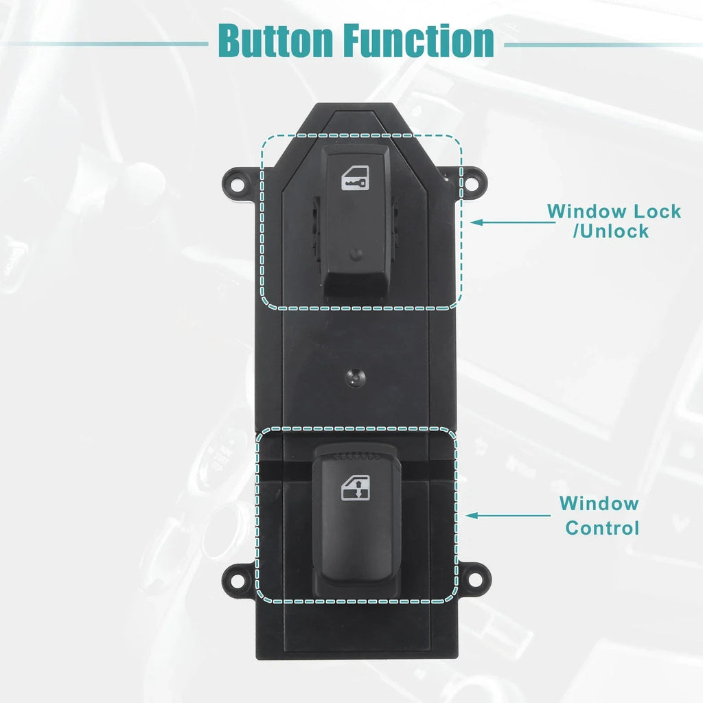 Passenger Side Power Window Switch for Hyundai Santa Fe GLS Limited SE (2007-2009)