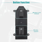 Passenger Side Power Window Switch for Hyundai Santa Fe GLS Limited SE (2007-2009)