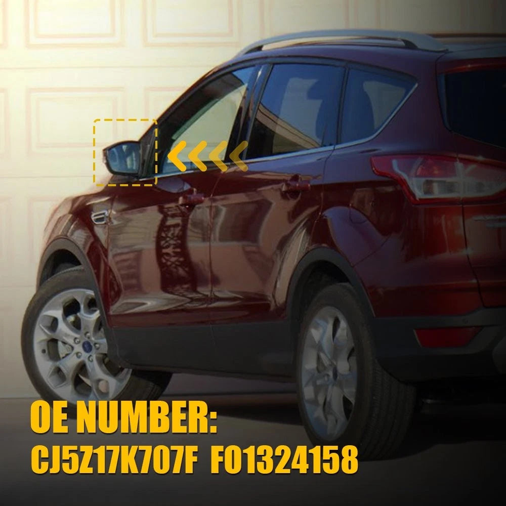 Driver Left Mirror Glass for Ford Escape (2013–2016) & C-Max (2013–2018)