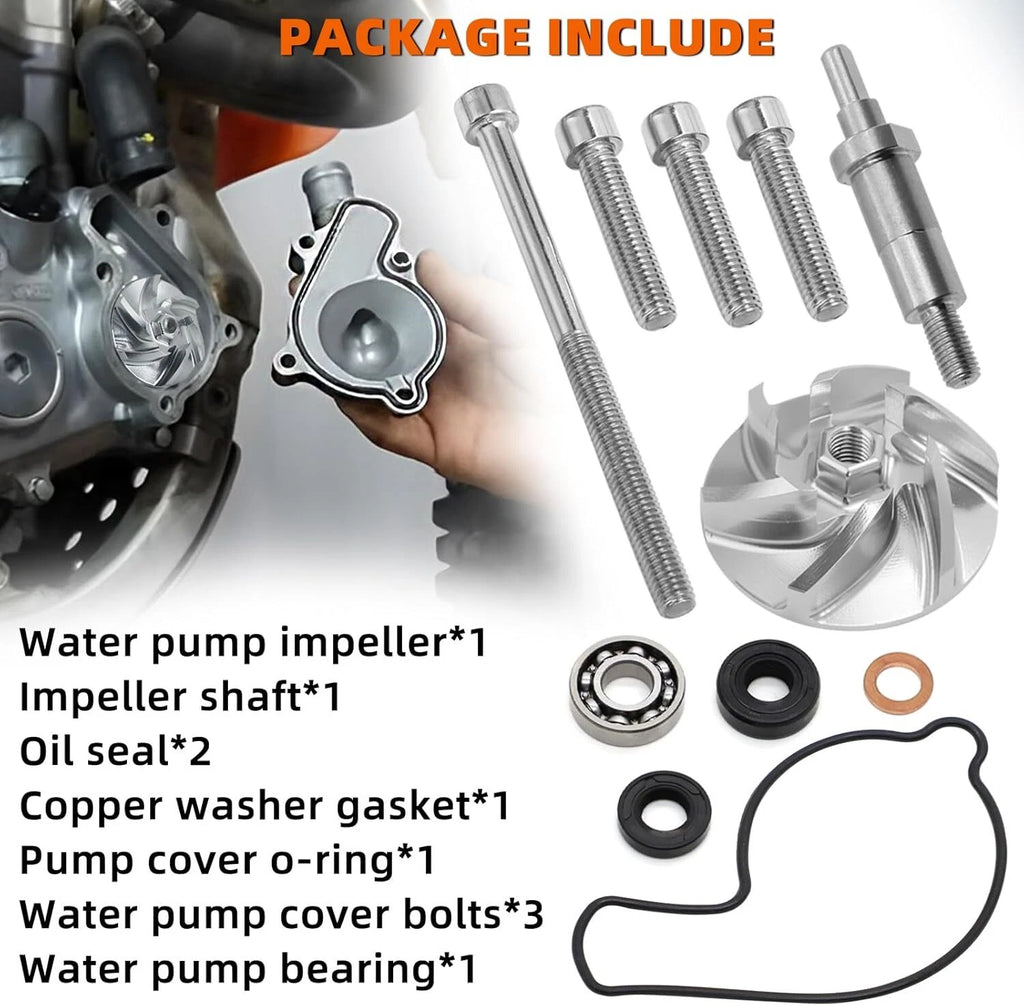 Complete Water Pump Rebuild Kit for Honda CRF450R (2002–2008)