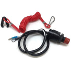 Kill Stop Switch Safety Lanyard for Yamaha Outboard Motor 15-40HP (6E9-82575-09)