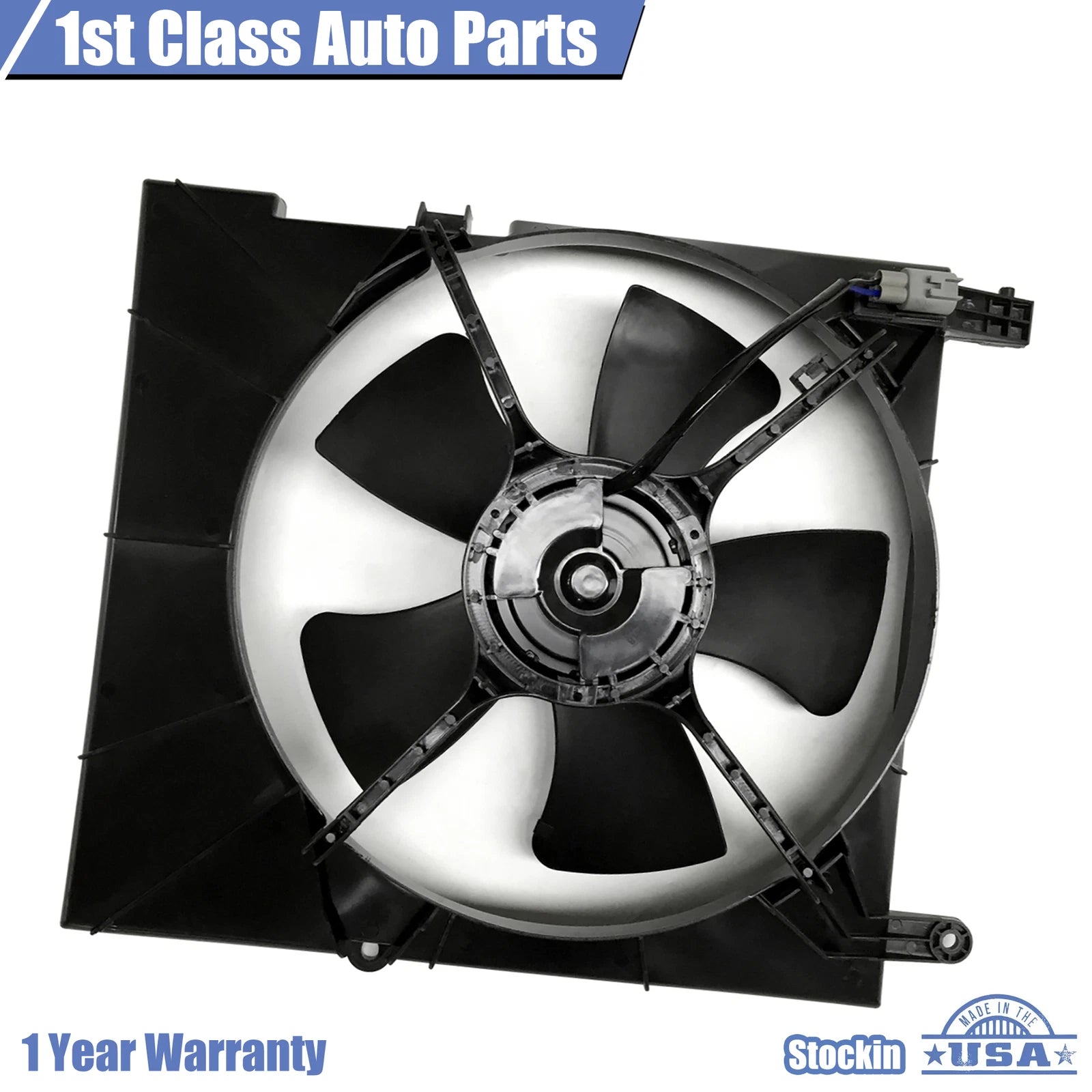 Radiator Cooling Fan Assembly for Chevy Aveo 5 (2004-2011)