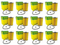 Set of 12 Oil Filters HU 7020 for Audi A3, VW Beetle, Golf, Jetta (2000–2023)