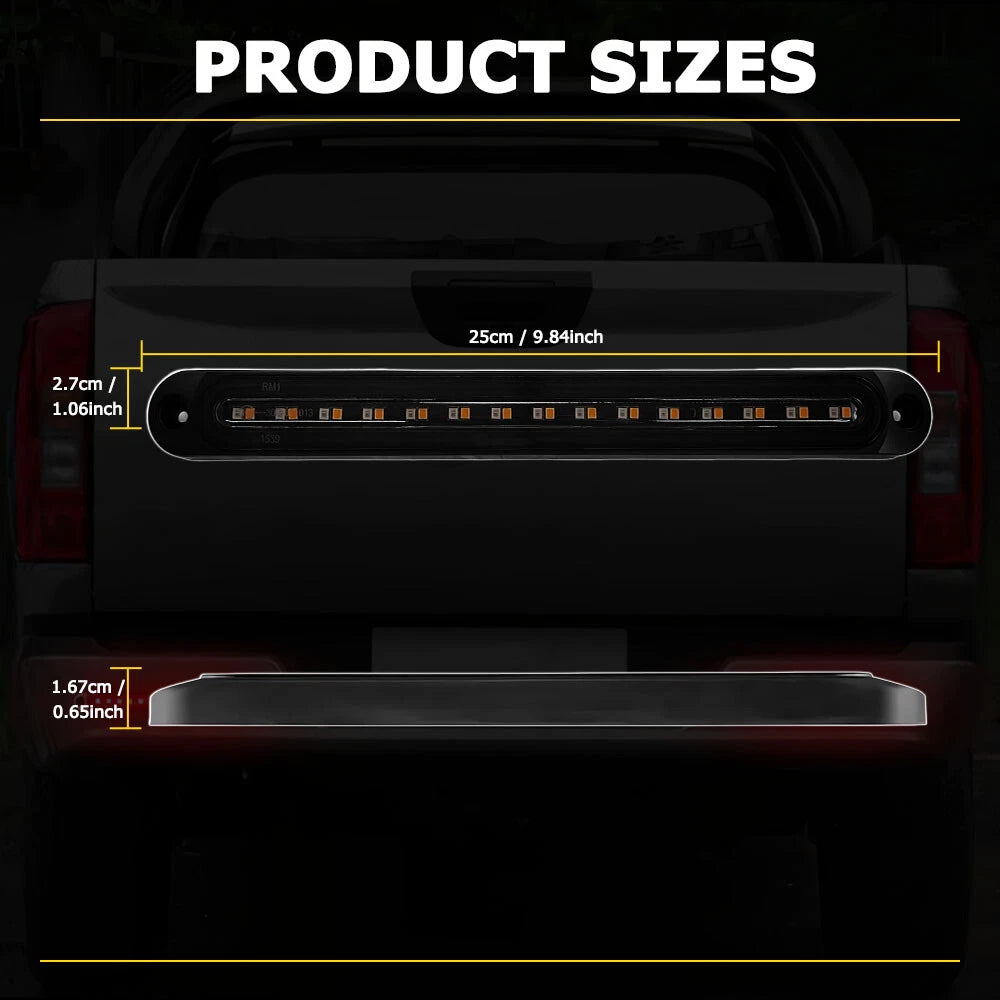 2X LED Sequential Light Bar for Truck