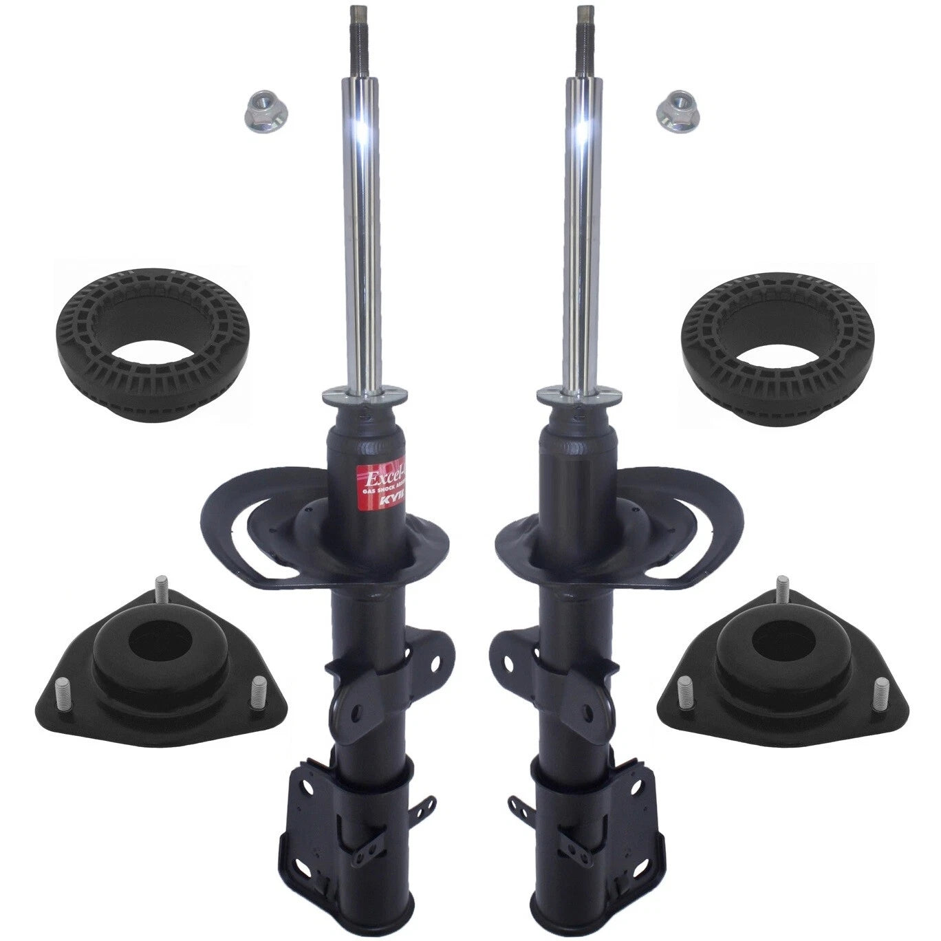 Front Strut Mounts & Bearings Kit for Dodge Grand Caravan (2013–2014) KYB Excel-G
