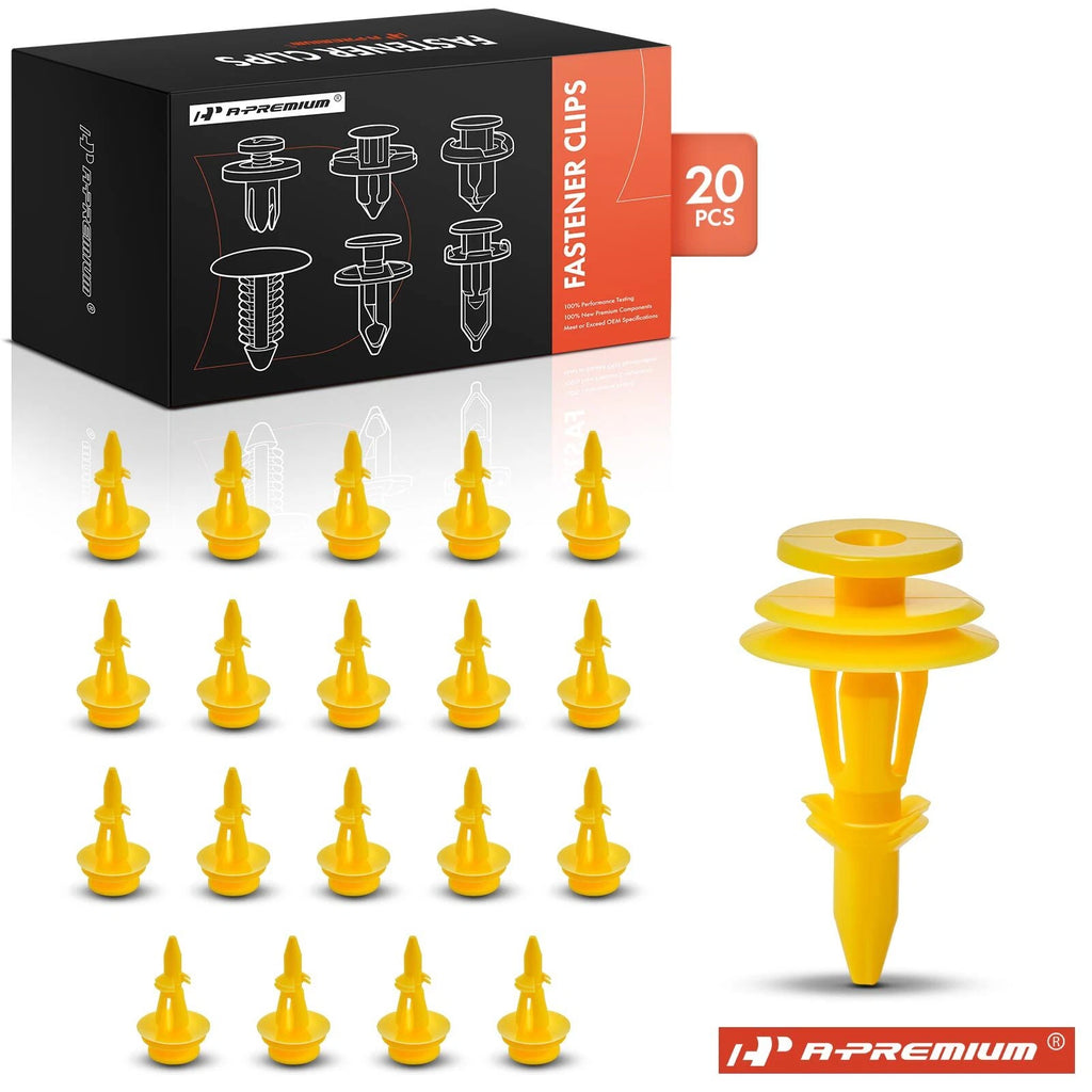 20Pcs Nylon Trim Panel & Tail Gate Retainer Clips for Jeep Dodge 
