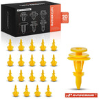 20Pcs Nylon Trim Panel & Tail Gate Retainer Clips for Jeep Dodge 