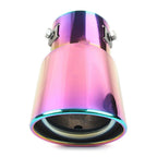 Stainless Steel Rear Exhaust Bent Pipe Tail Muffler Tip for Car Accessories