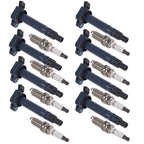 8x Ignition Coil & Spark Plug for Lexus LS460 V8 4.6L (2007–2017) 90919-A2005