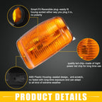 Pair Front Side Mirror LED Turn Signal Light No.BK3Z13B375D for Ford Transit (2014–2023)