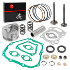 Top End Kit Piston Valve Gasket for Yamaha Golf G16G20