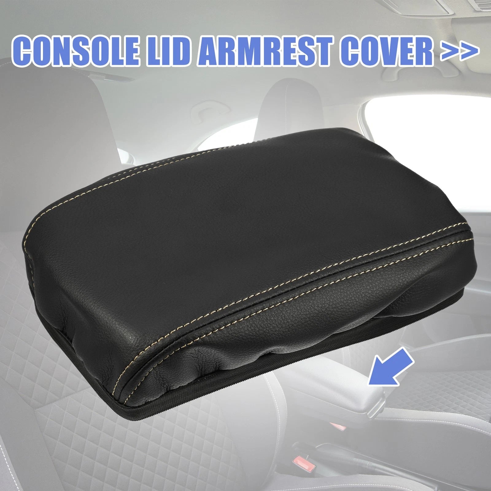 Armrest Box Cover Protector for Volkswagen Taos (2022–2023)