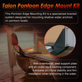 Pontoon Edge Mount Kit for Talon Shallow Water Anchor (1810225)