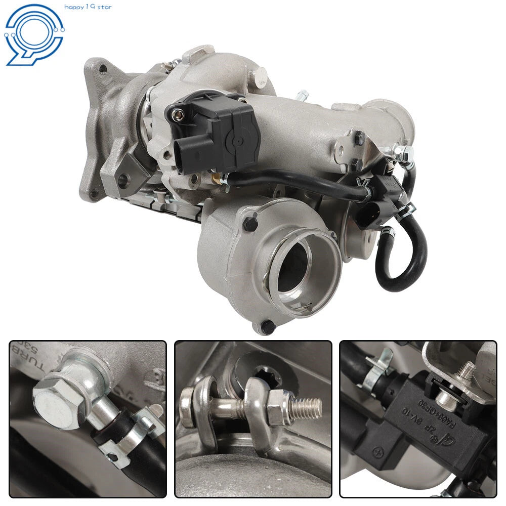 Turbocharger for Audi A3, VW Eos (2006–2012) 2.0L K03 with Gasket