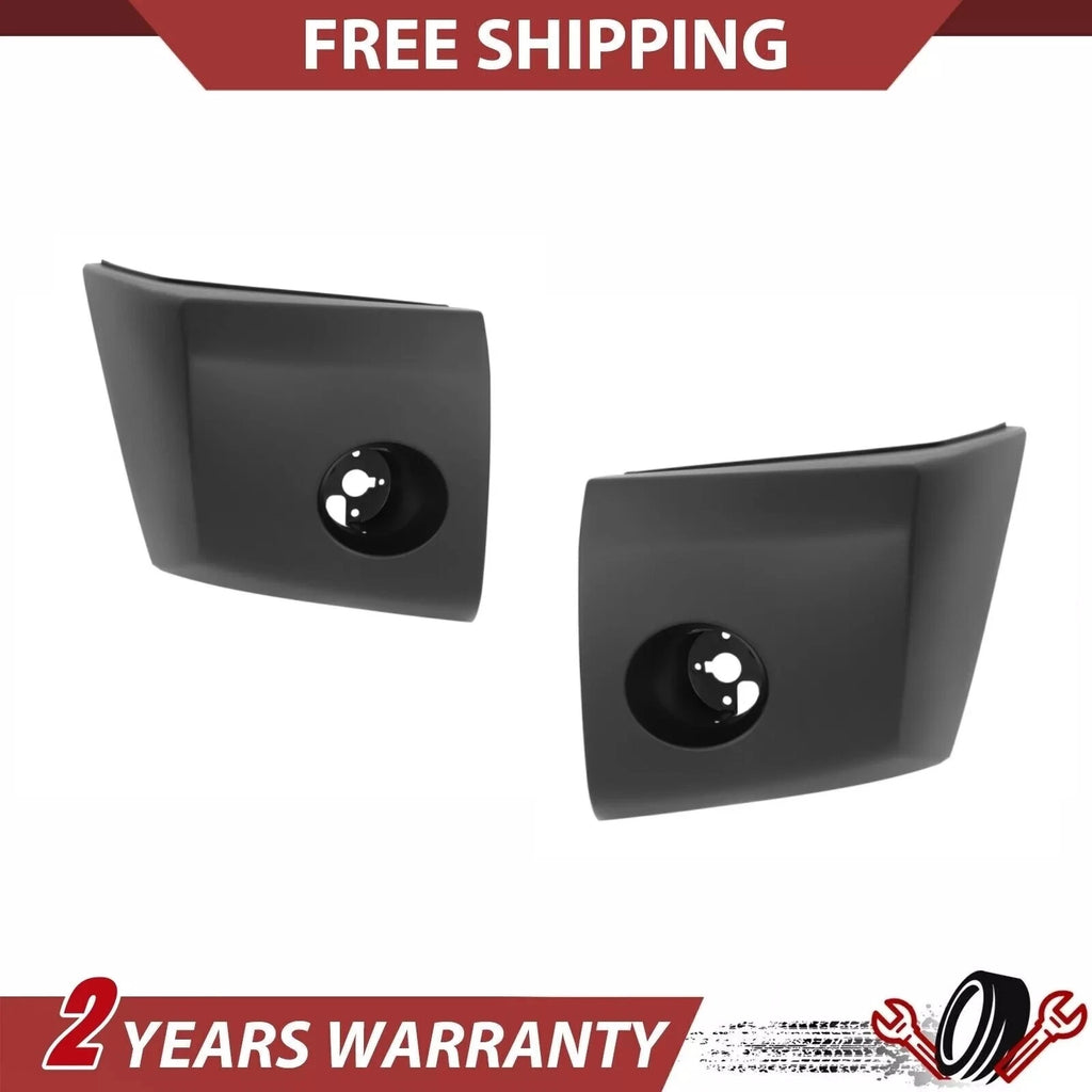 Front Bumper End Cap Pair for Nissan Titan/Pathfinder/Armada (2004–2007)