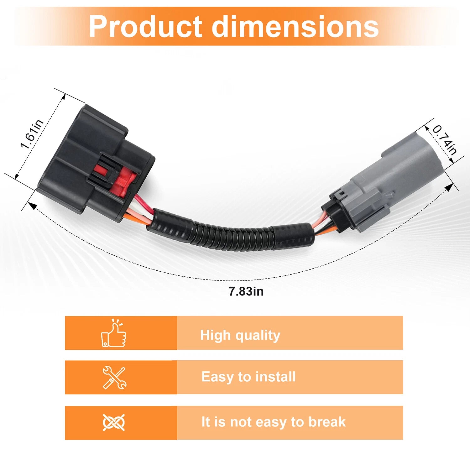 Halogen to LED Taillight Conversion Harness for