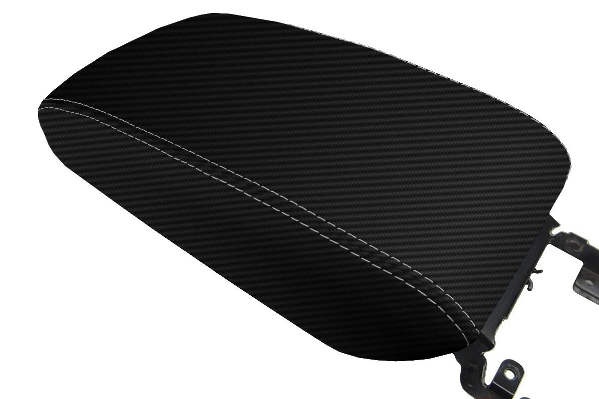 Carbon Fiber Console Lid Armrest Cover for Toyota Camry (2002–2006)