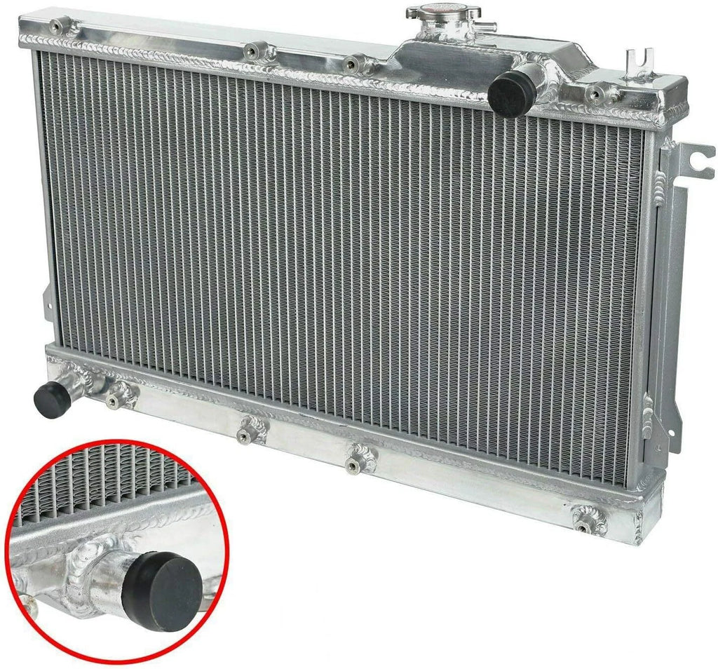 2 Row Aluminum Radiator for Mazda Miata MX5 (1990–1997) 1.6L 1.8L MT