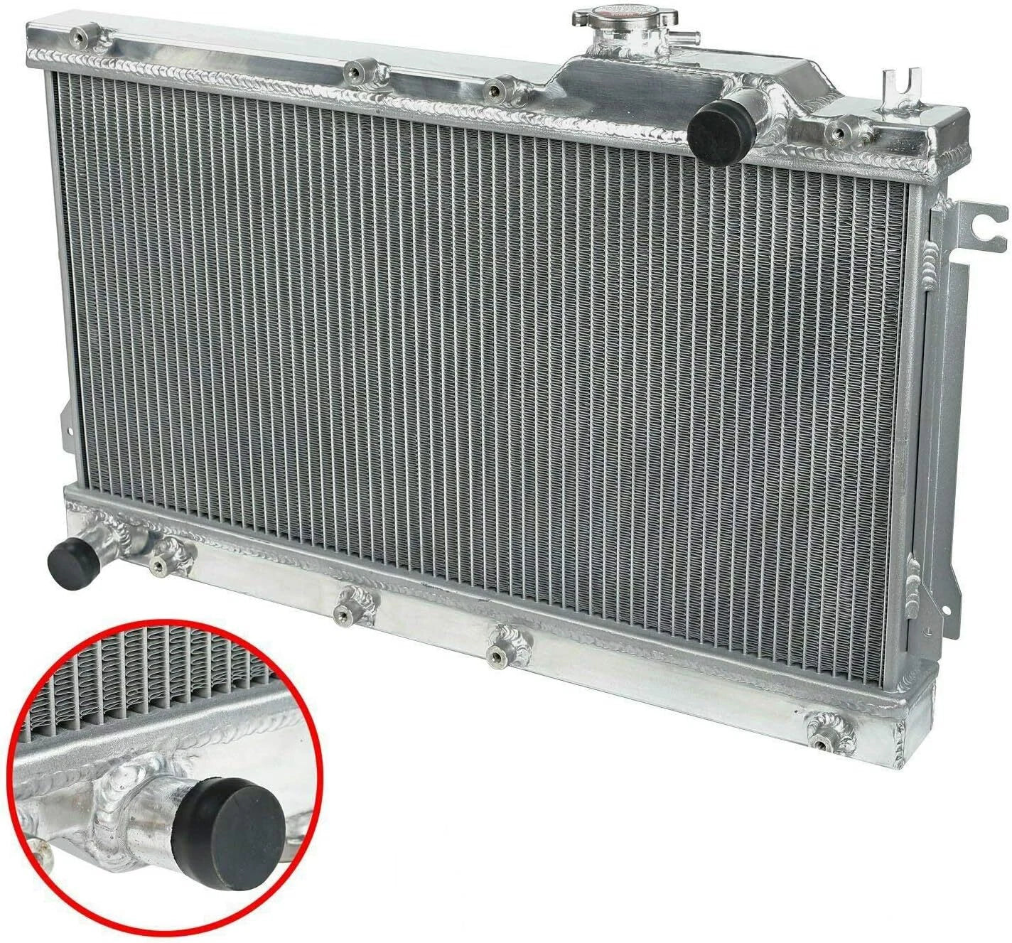 2 Row Aluminum Radiator for Mazda Miata MX5 (1990–1997) 1.6L 1.8L MT