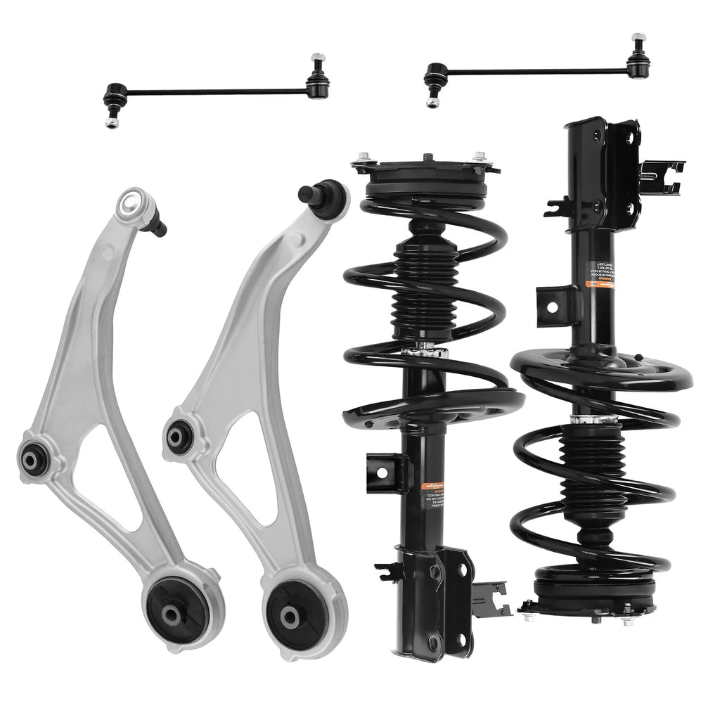Set of 6 Front Struts with Control Arms for Nissan Altima (2013–2018)