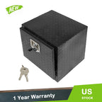 18 Inch Black Aluminum Tool Box for Pickup Truck Trailer