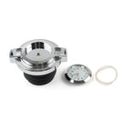 Chrome Fuel Gas Tank Oil Cap Cover for Harley Sportster 883, Softail, Dyna