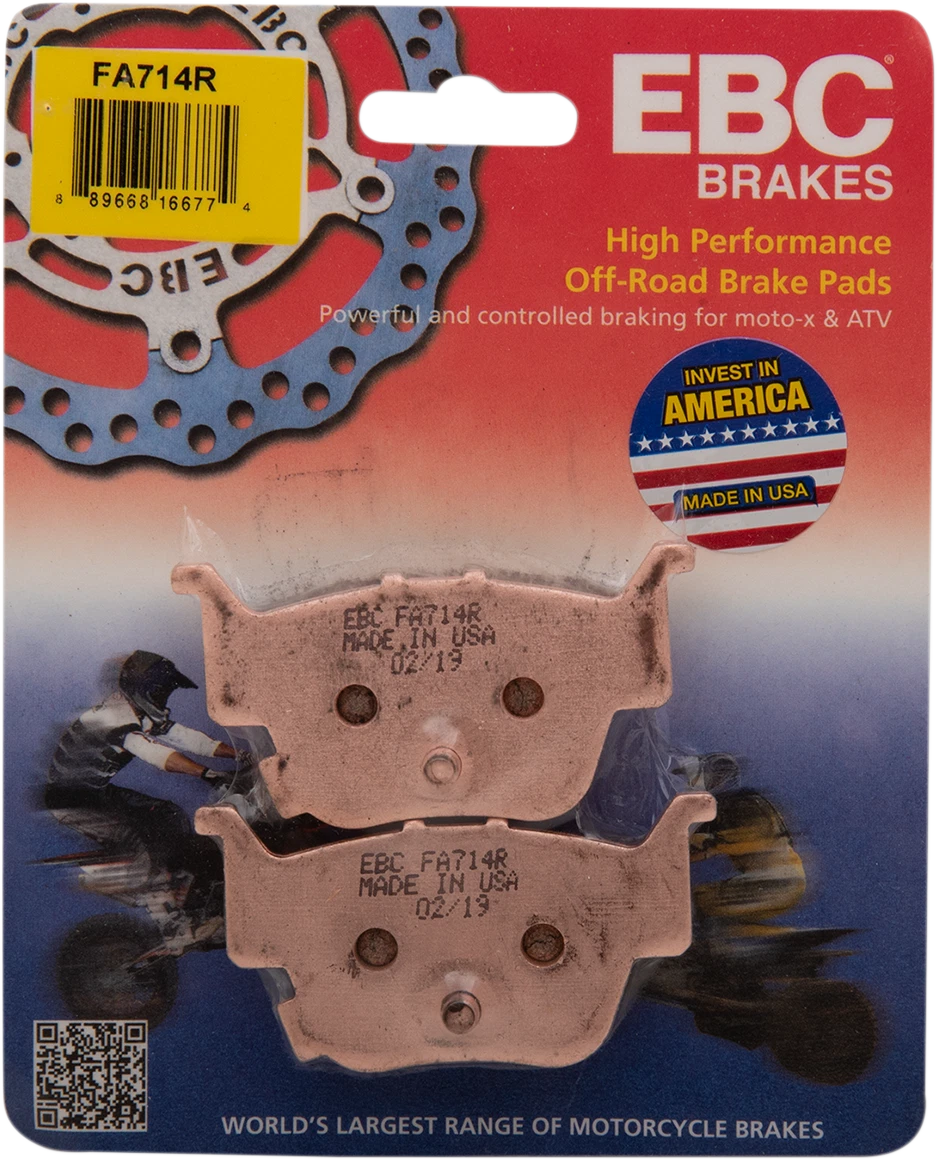 EBC Sintered "R" Brake Pads FA714R for