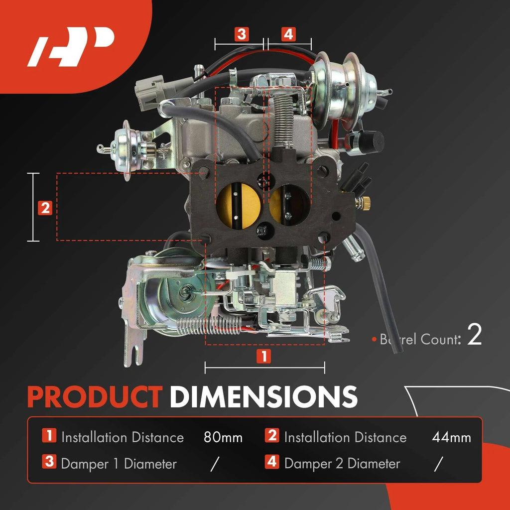 2 Barrel Carburetor for Toyota Corolla and Tercel (1995â2001)