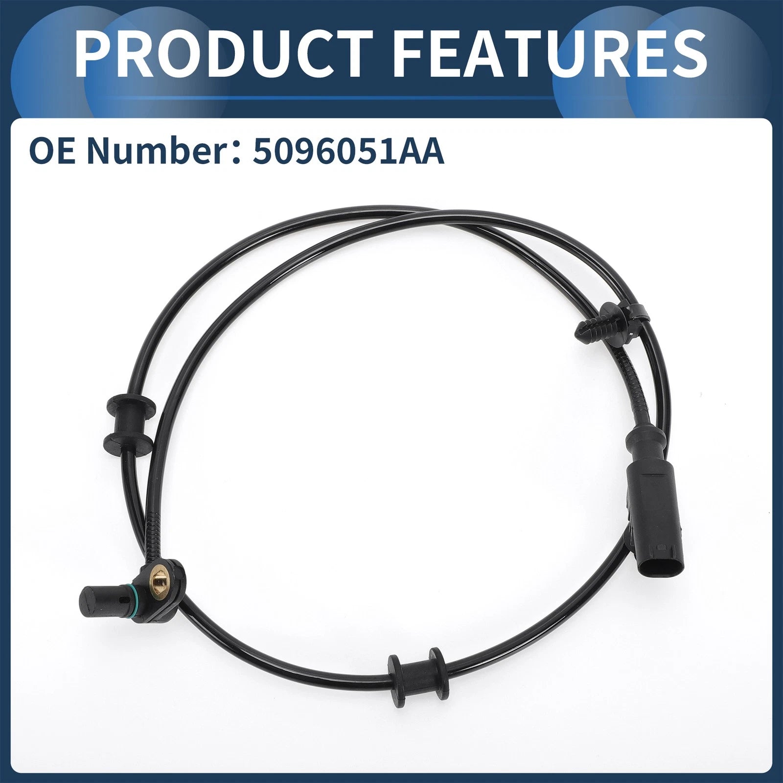 ABS Wheel Speed Sensor No. 5096051AA for Dodge Durango (2011–2020)