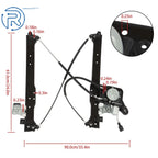 Rear Left Power Window Regulator with Motor for GMC Sierra 1500 (2001-2006)