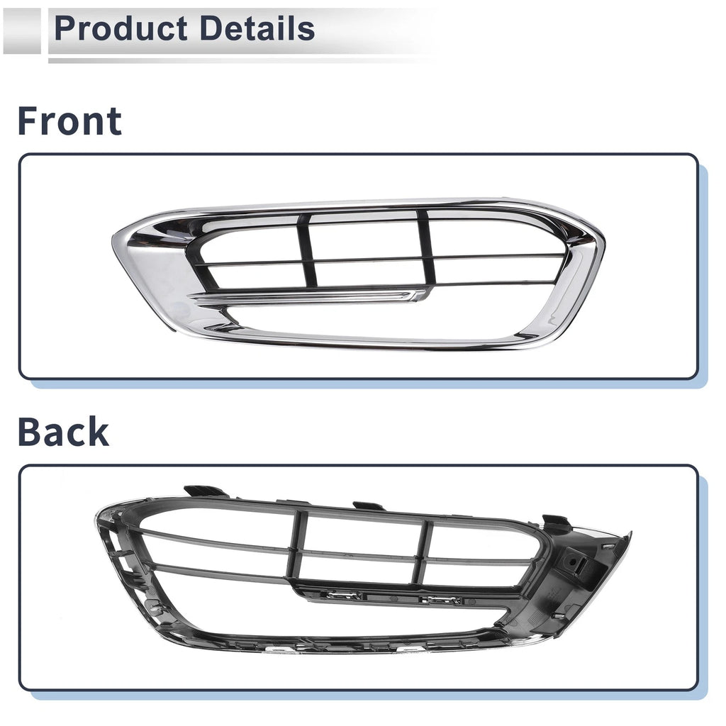 1 Pc Fog Light Grill for Ford Taurus (2015–2018) No.GR2B15A299EA