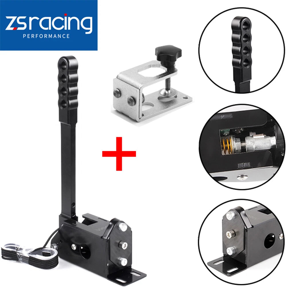USB Handbrake Clamp for G25 G27 G29 T500 Sim Racing
