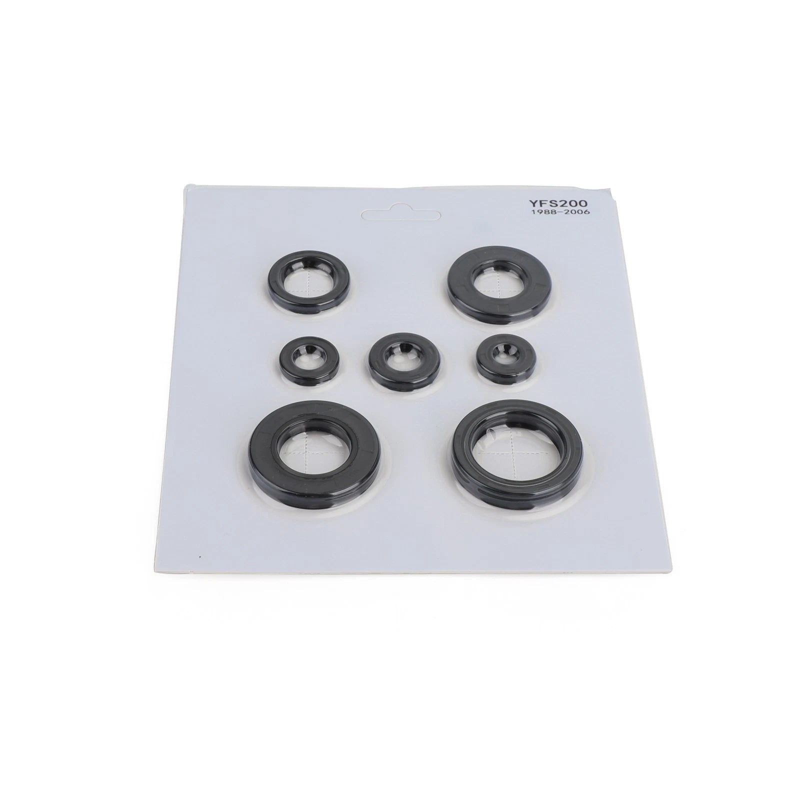 7-Piece Engine Oil Seal Kit for Yamaha Blaster YFS200 (1988–2006)