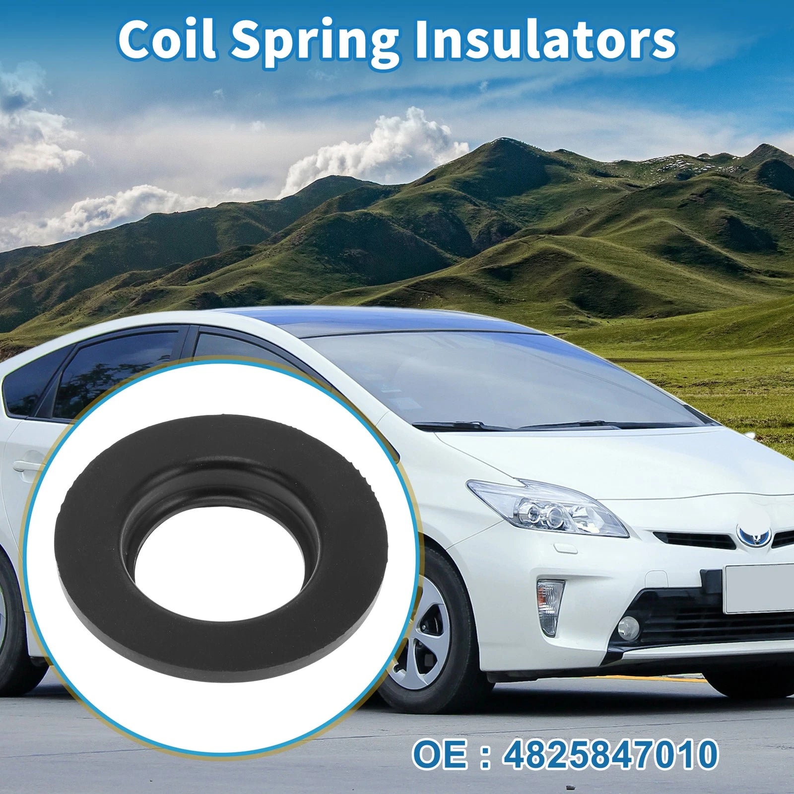 Lower Coil Spring Insulator No. 4825847010 for Toyota Prius (2016–2024)