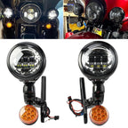 4.5" LED Auxiliary Spotlight for Harley Street Glide FLHX (2006–2023)