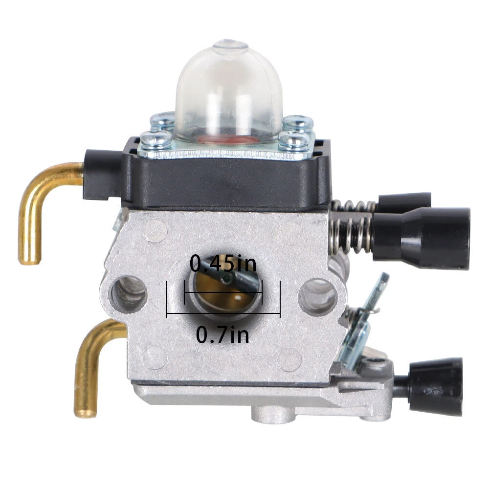 2X Carburetor Trimmers for STIHL FS38 FS45 FS46 FS55 FS74 FS75 FS76 FS80 FS85 (2010–2023)