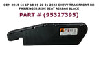 Front Right Side Seat Airbag for Chevy Trax (2015–2022) BLACK 95327395