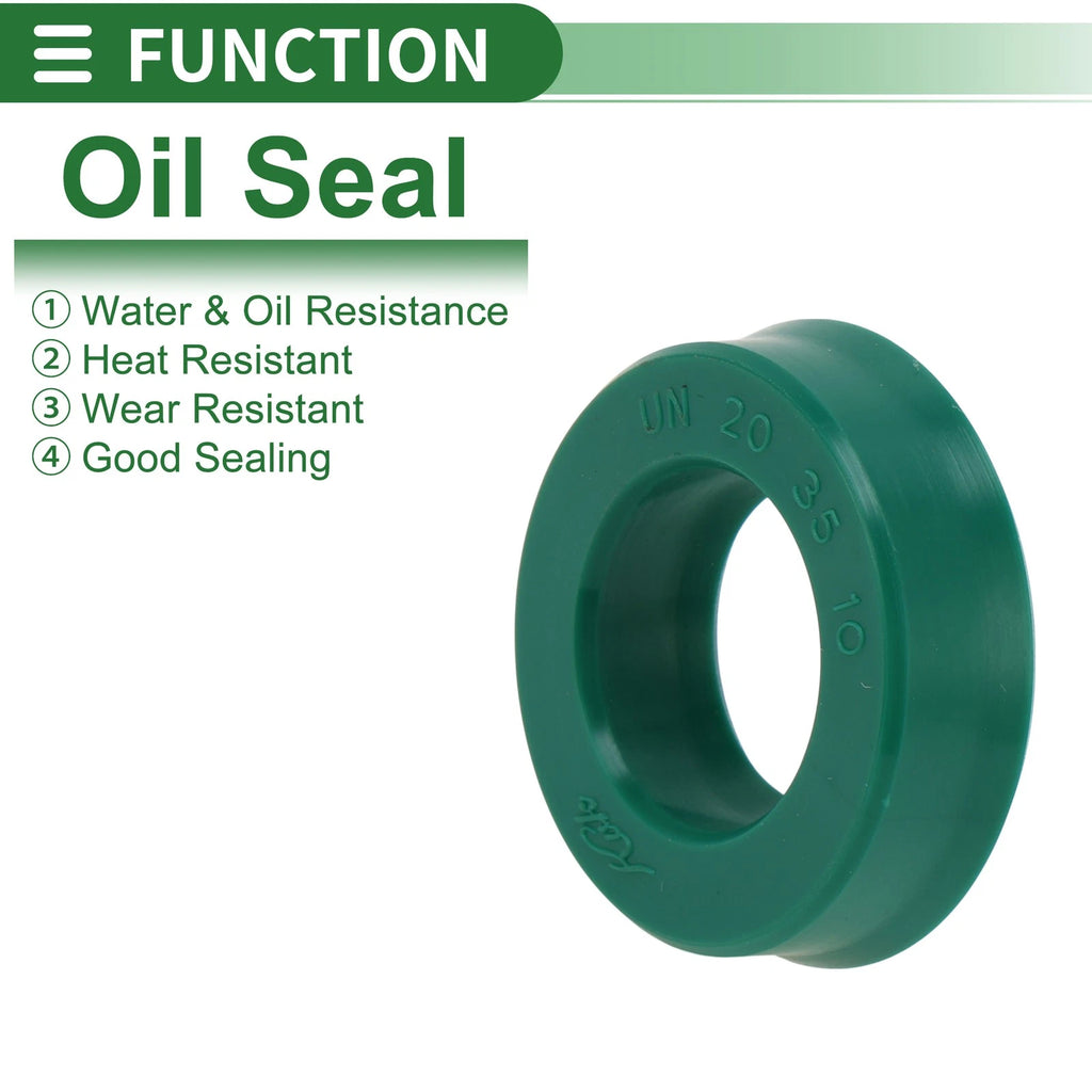 Set of 5 Oil Seal Ring 20x35x10mm for Rotary Shaft (High Pressure)