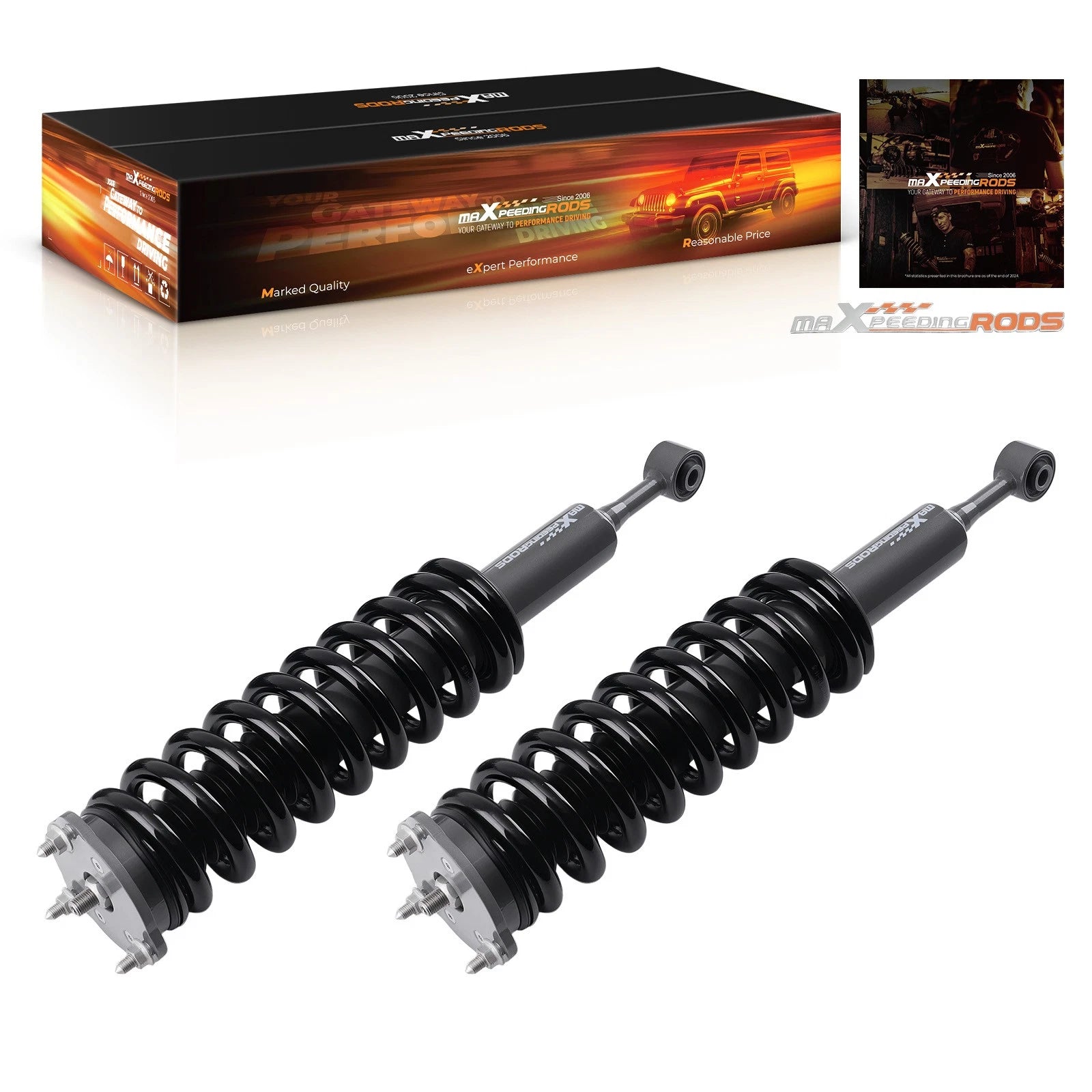 2" Front Strut Lift for Toyota Tacoma (2005–2023) 2WD 4WD Shock Absorber