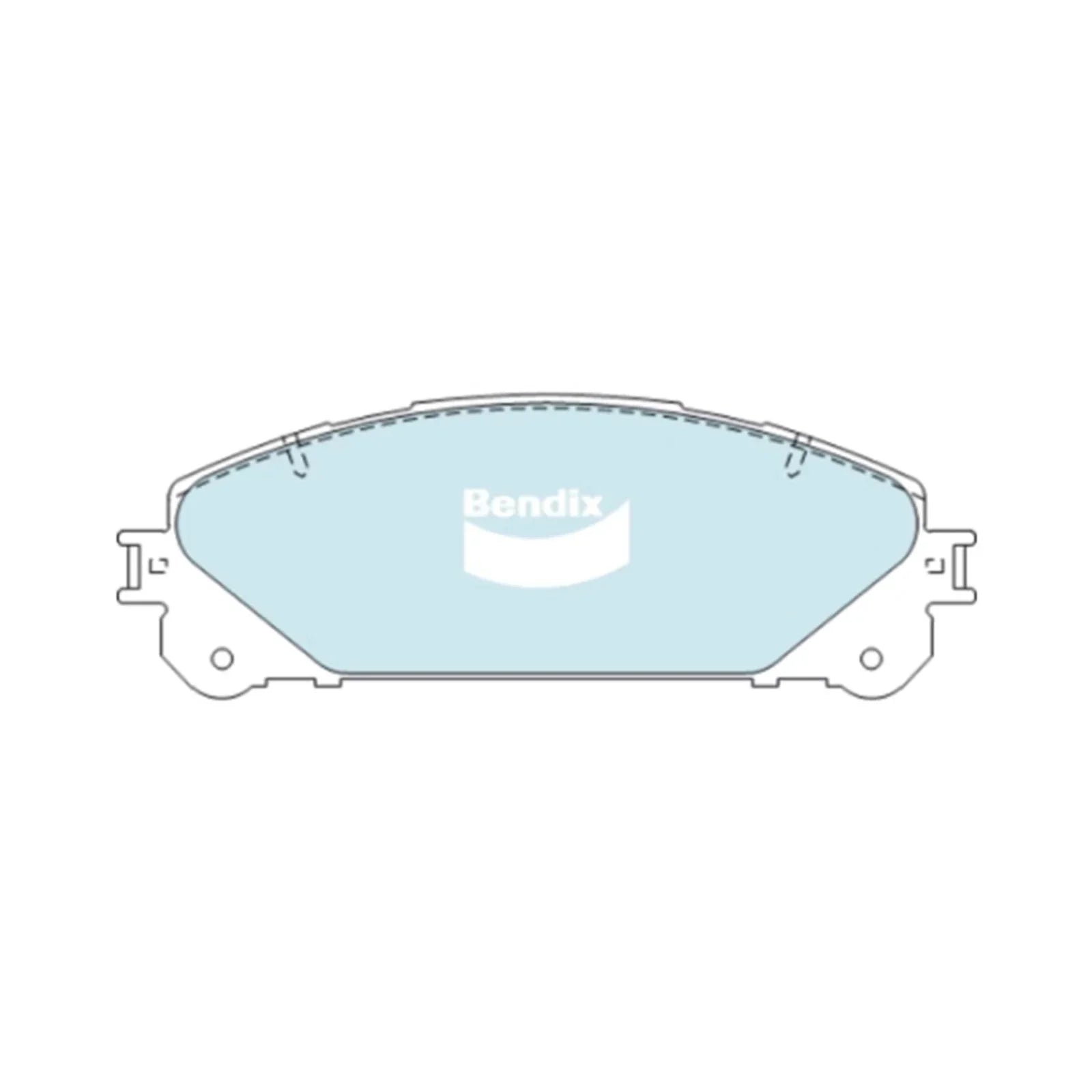 4WD Front Disc Brake Pad Set for Kluger GSU40/45/50/55 (2007-2020)