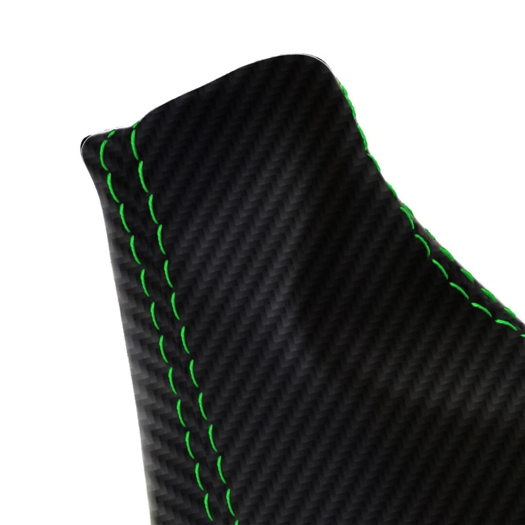 E Brake Boot Cover for Subaru Impreza WRX STI (2008–2016) Green Stitch