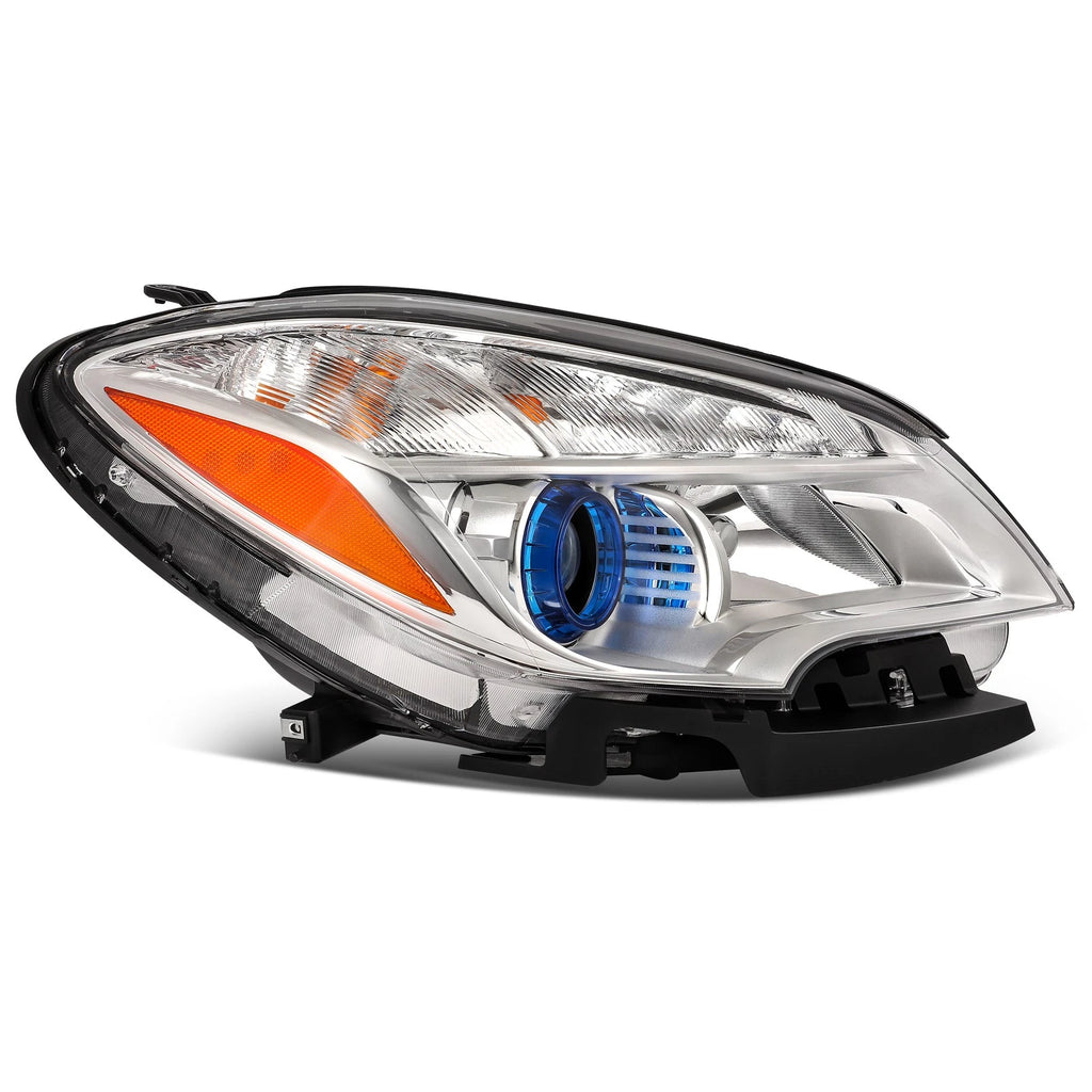 Pair Headlight Assemblies for Buick Encore (2013-2016) Chrome Projector