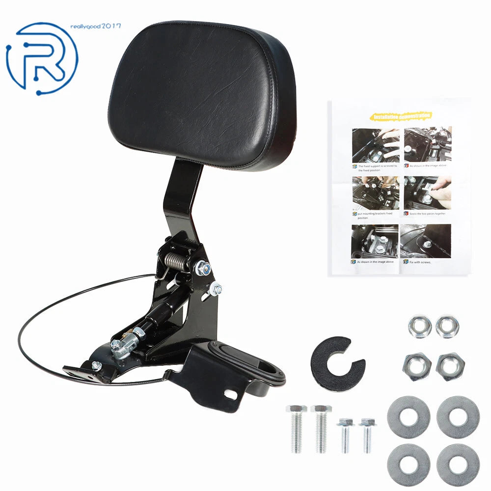 Adjustable Backrest Mounting Kit for Harley Touring FLHT FLHX (2009–2019)