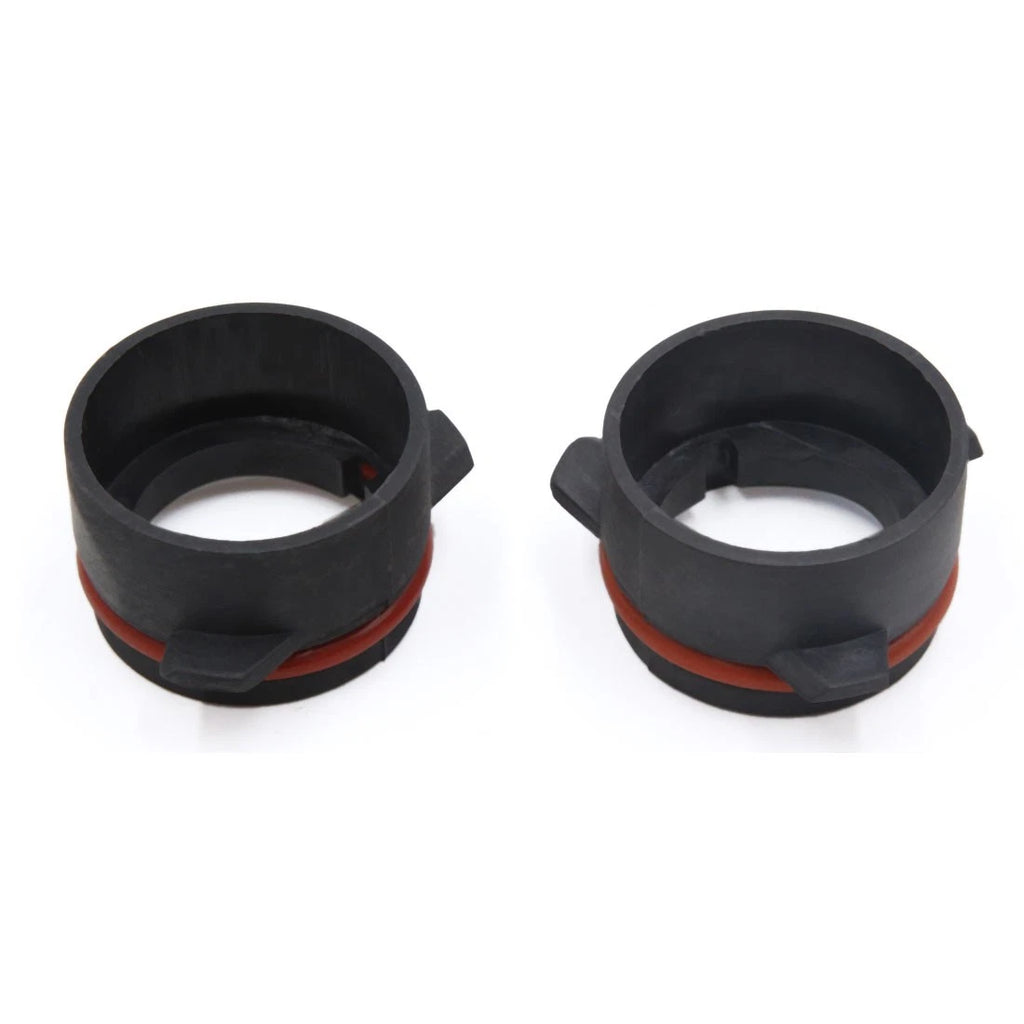 2X Headlight Bulb Base Holder Adapter for BMW E39 (1995–2003)
