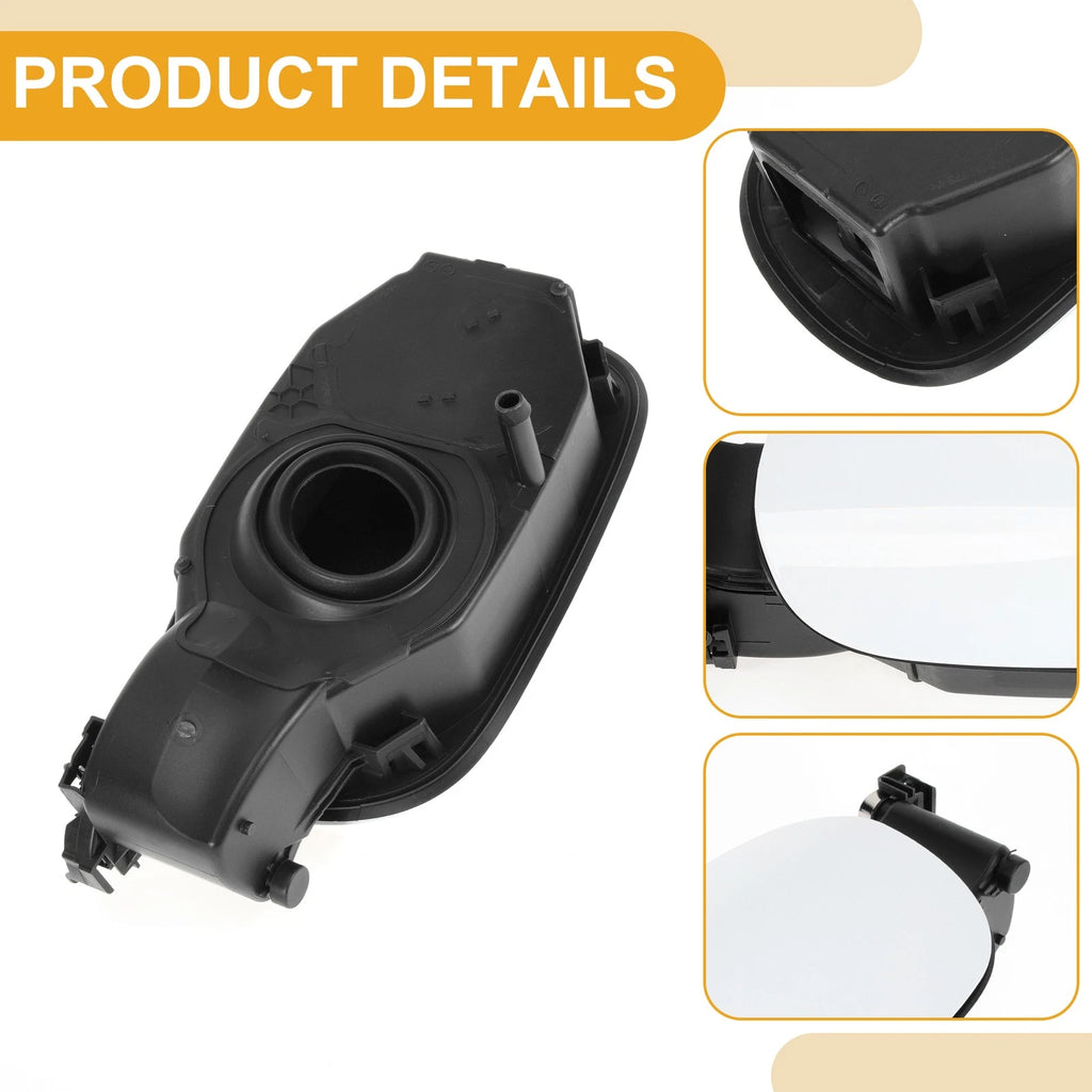 Fuel Tank Door Cap for Mercedes-Benz W205 (2014–2021) Fuel Filler Flap Cover White